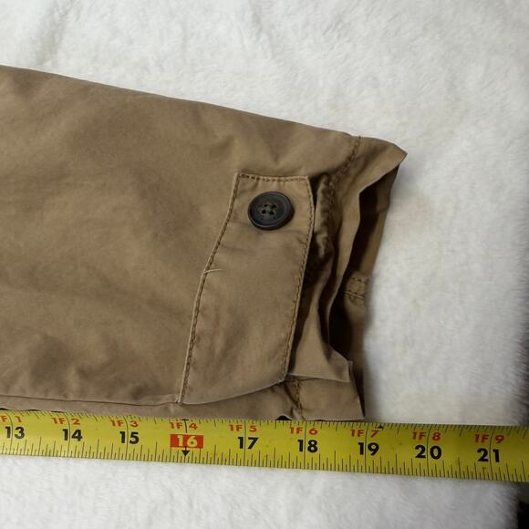 Eddie Bauer Women's Full Zip Tan Khaki Urban Utility Hoodie Jacket Size M Cotton - Picture 9 of 11